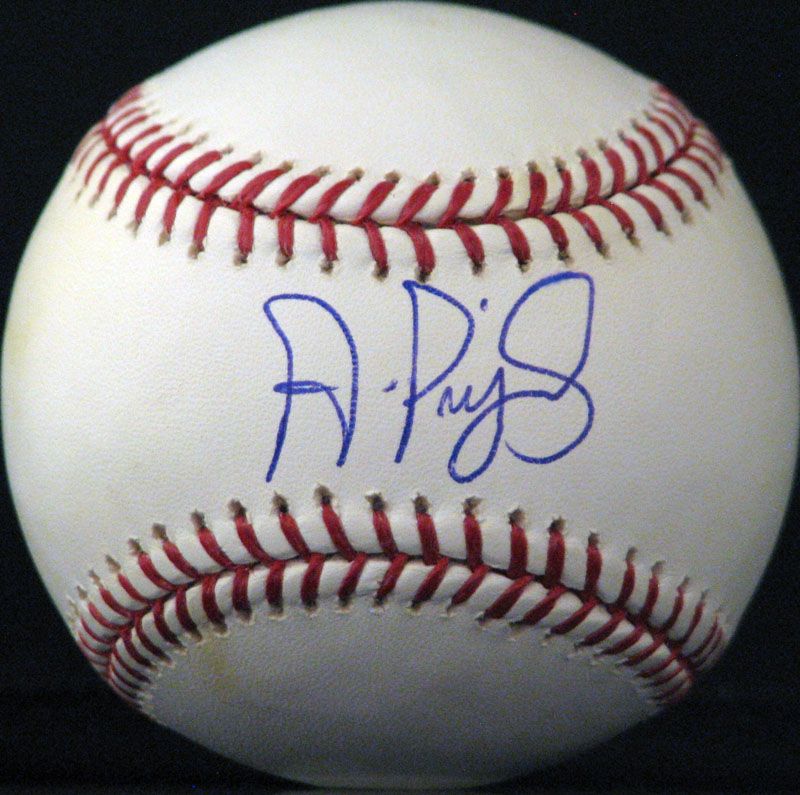 Albert Pujols Signed OML Baseball (MLB & SportsMemorabilia)