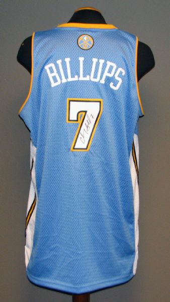 Chauncey Billups Signed Denver Nuggets Jersey