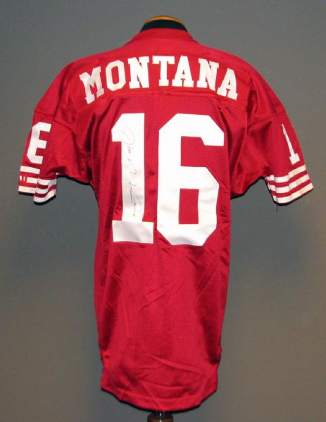 Joe Montana Signed San Fransisco 49ers Jersey