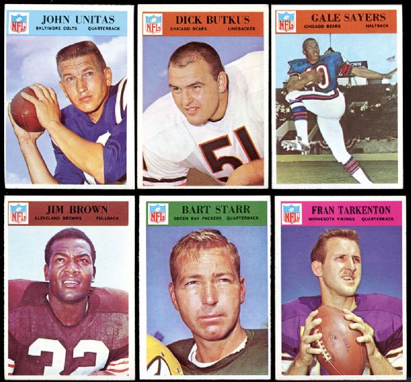 1966 Philadelphia Football Complete Set