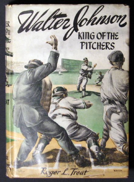 1948 "Walter Johnson King of the Pitchers" Special Limited Washington Edition Hardcover Book Signed by the Author and Clark Griffith