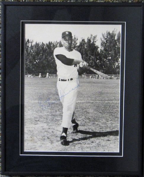 Elston Howard Signed 8x10 Photo