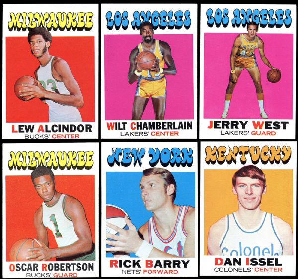 1971-72 Topps Basketball Complete Set