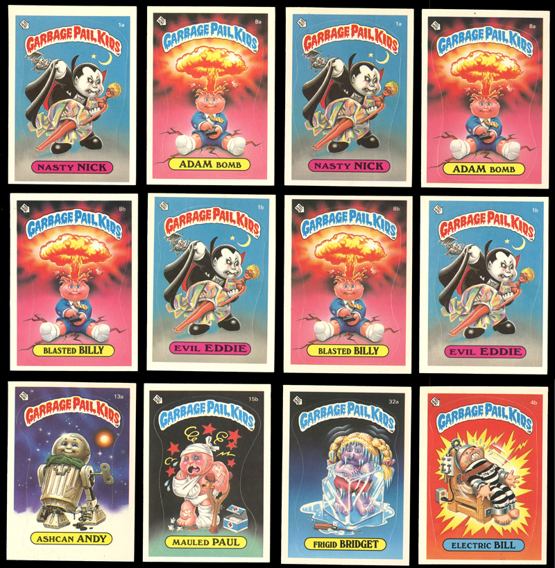 Lot Detail - 1985-87 Topps Garbage Pail Kids Original Series Run ...