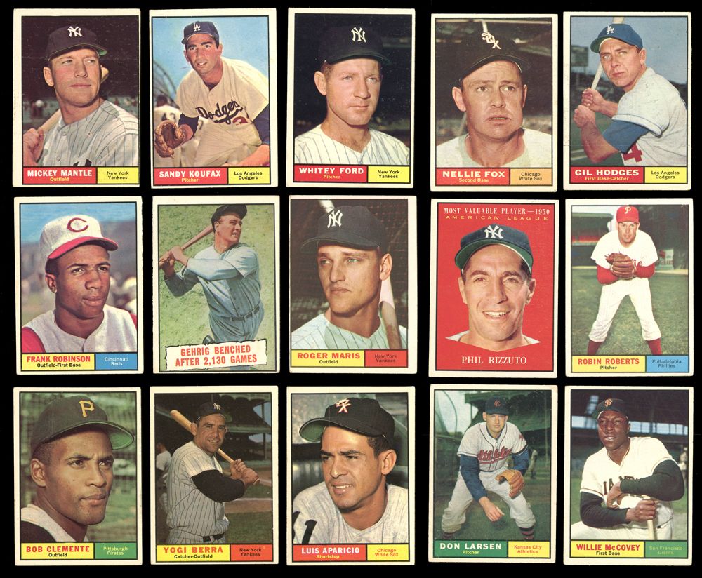 Lot Detail - 1950s-60s Baseball and Football Shoebox Collection of ...