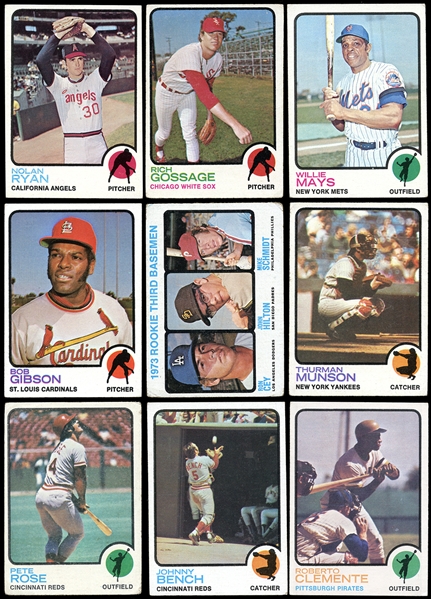 1973 Topps Baseball Complete Set