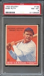 1933 Goudey #149 Babe Ruth PSA 8 NM/MT