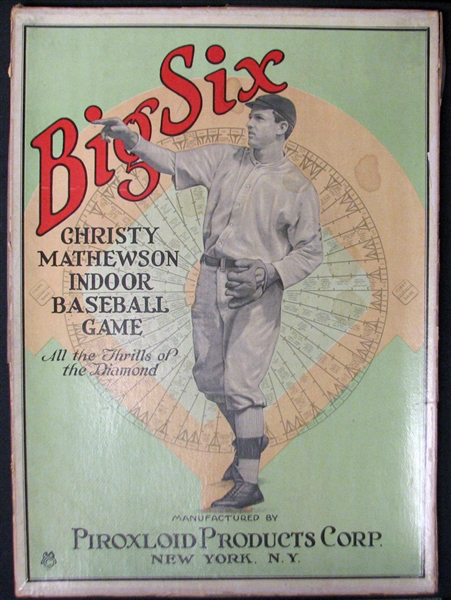 1922 Christy Mathewson "Big Six" Complete Table Game