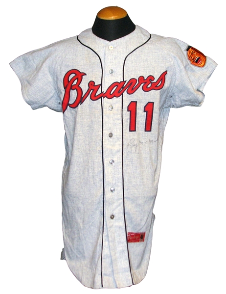 1964 Roy McMillan Milwaukee Braves Full Game-Used Road Uniform