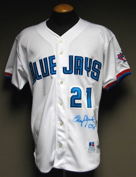 Roger Clemens Signed Toronto Blue Jays Diamond Collection Jersey PSA/DNA