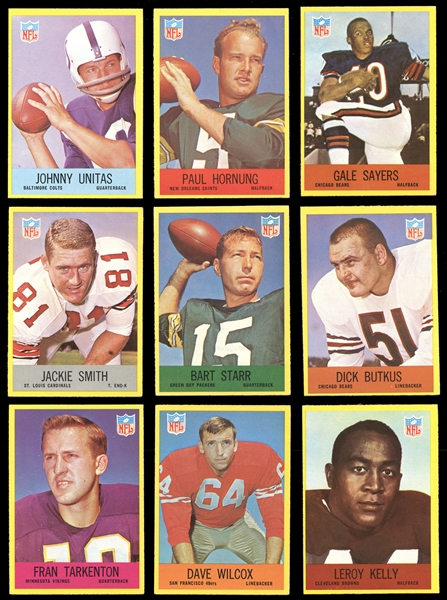 1967 Philadelphia Football Complete Set