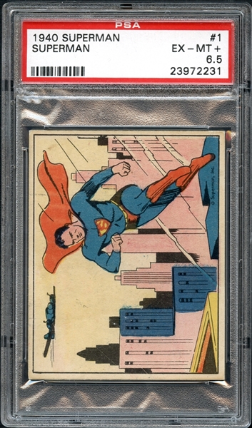 1940 Superman #1 Superman PSA 6.5 EX/MT+