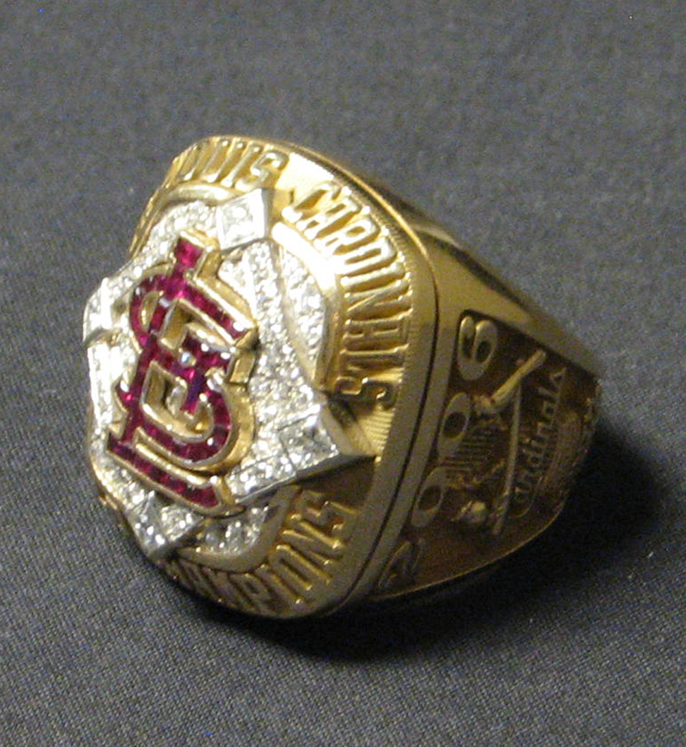 Lot Detail - 2006 St. Louis Cardinals World Series Staff Ring - Donovan