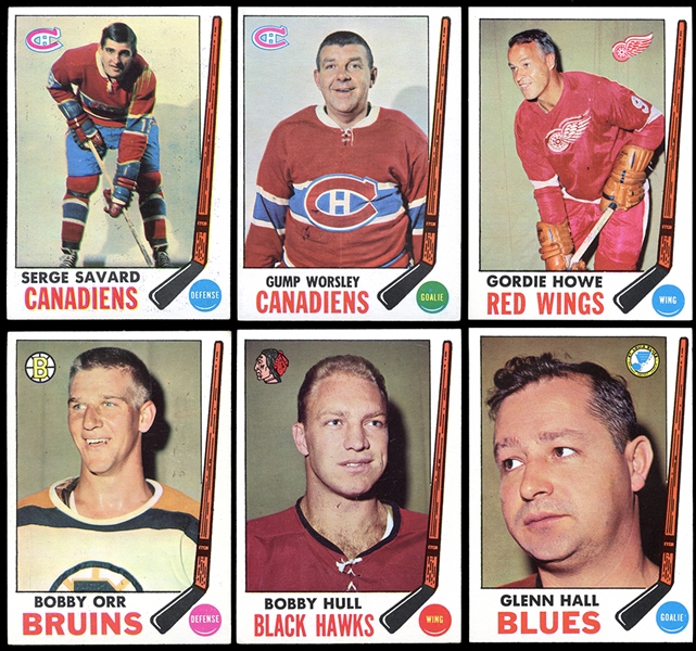 1969 Topps Hockey Complete Set