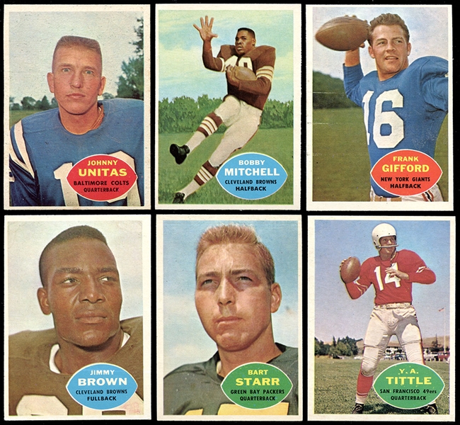 1960 Topps Football Complete Set