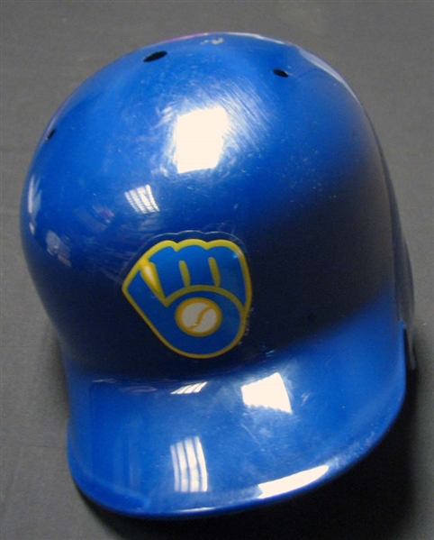 1990 Paul Molitor Milwaukee Brewers Game-Used Batting Helmet