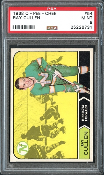 1968 O-Pee-Chee #54 Ray Cullen PSA 9 MINT