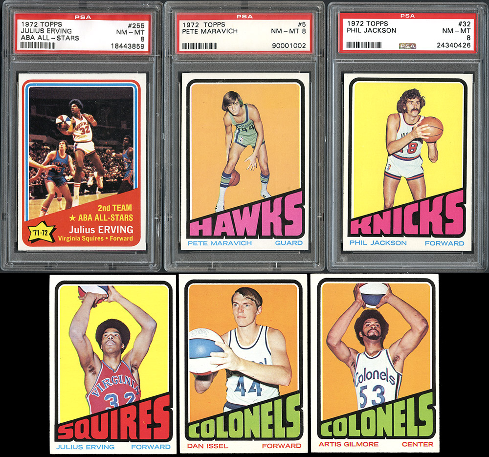 Lot Detail - 1972-73 Topps Basketball Complete Set