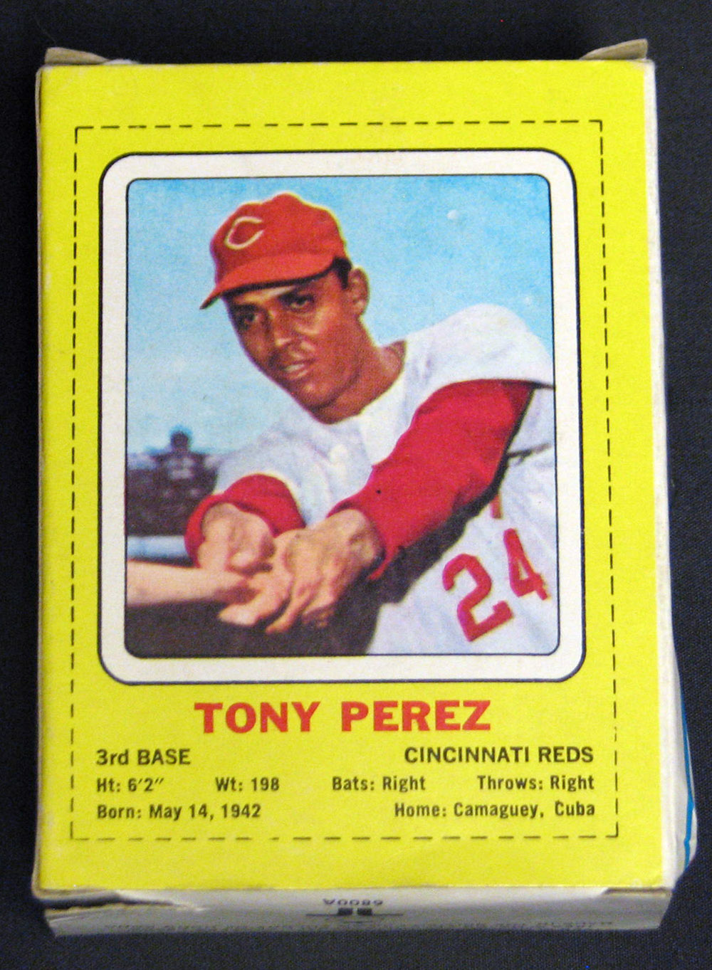  1969 Topps # 295 Tony Perez Cincinnati Reds (Baseball