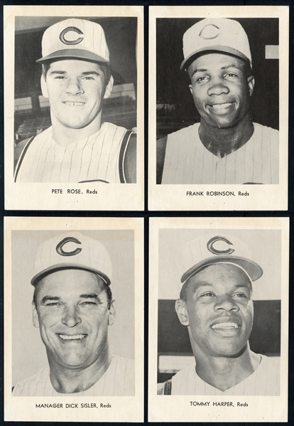 1965 Cincinnati Reds Picture Pack Complete Set of (12)