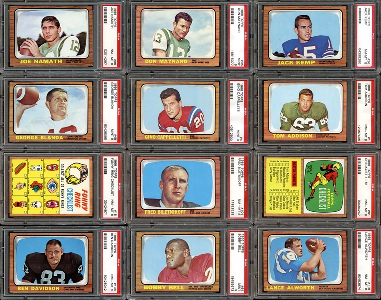 1966 Topps Football Complete Set #2 on PSA Set Registry