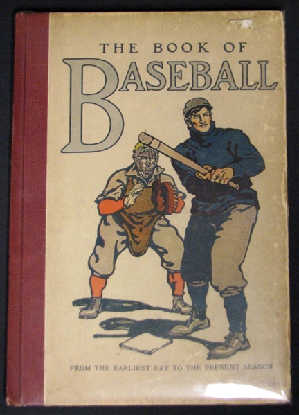 1911 "The Book of Baseball" Hardcover Book 