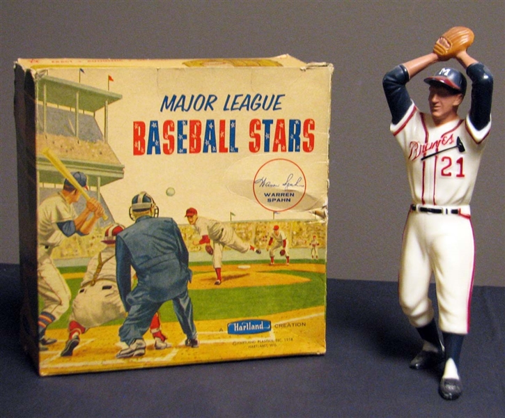 1958-62 Hartland Statues Warren Spahn with Original Box