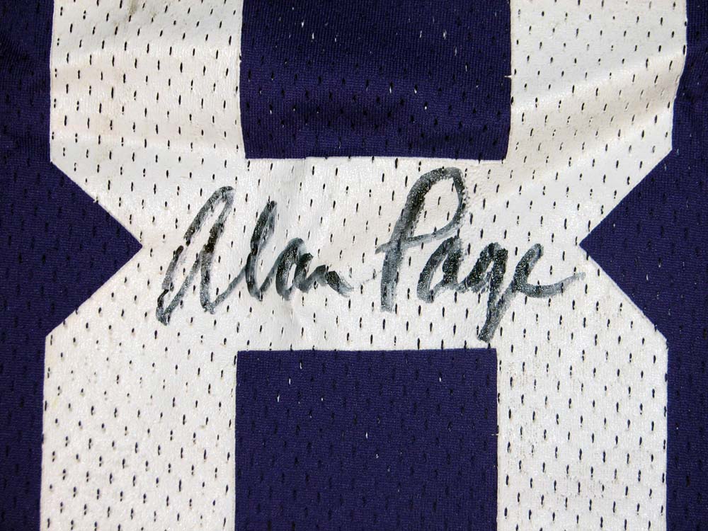 Lot Detail - 1960s-70s Alan Page Minnesota Vikings Game-Used Signed Jersey