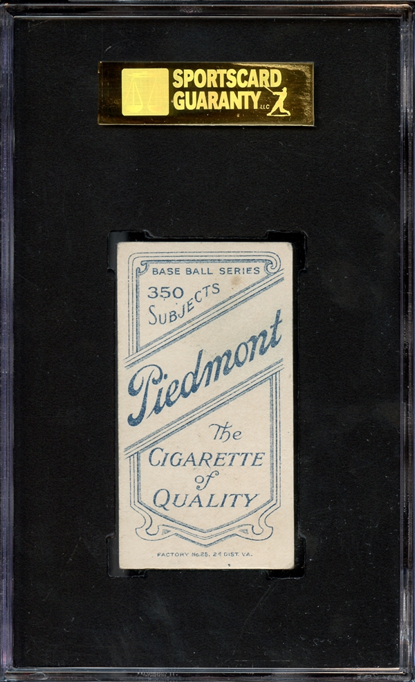 Lot Detail - 1910 Piedmont Cigarettes T206 Carlton Molesworth Southern ...