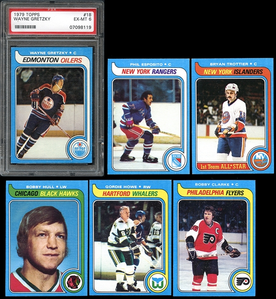 Lot Detail - 1979-80 Topps Hockey Complete Set