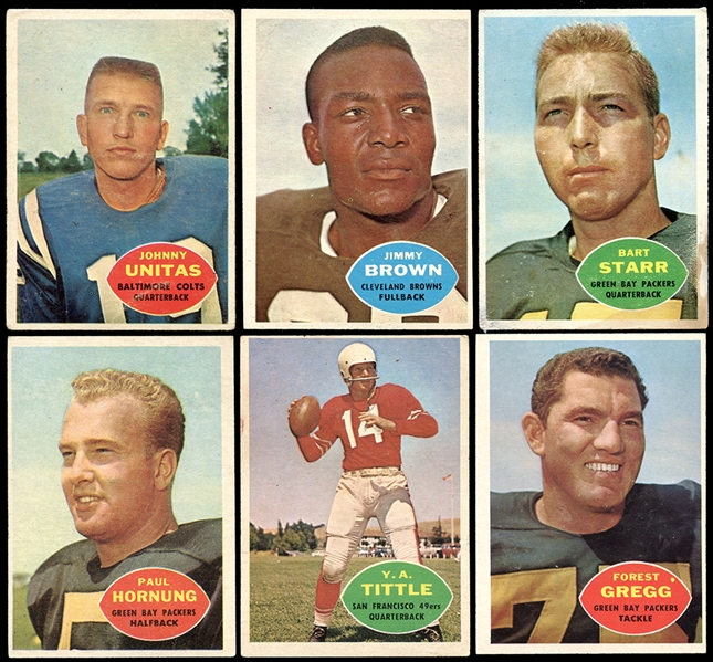 1960 Topps Football Complete Set