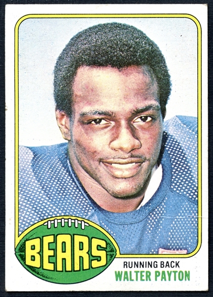 1976 Topps #148 Walter Payton Rookie Card