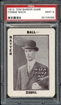 1913 Tom Barker Game Connie Mack PSA 9 MINT