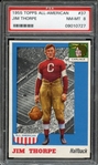 1955 Topps All-American #37 Jim Thorpe PSA 8 NM/MT
