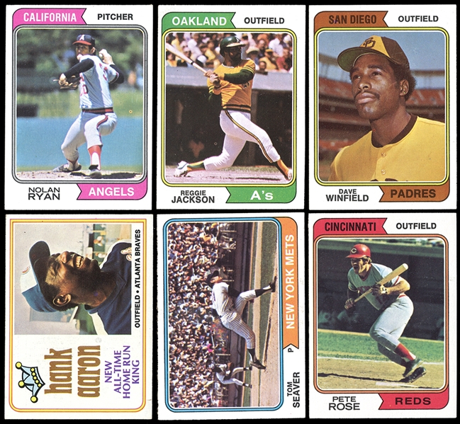 1974 Topps Baseball Complete Set