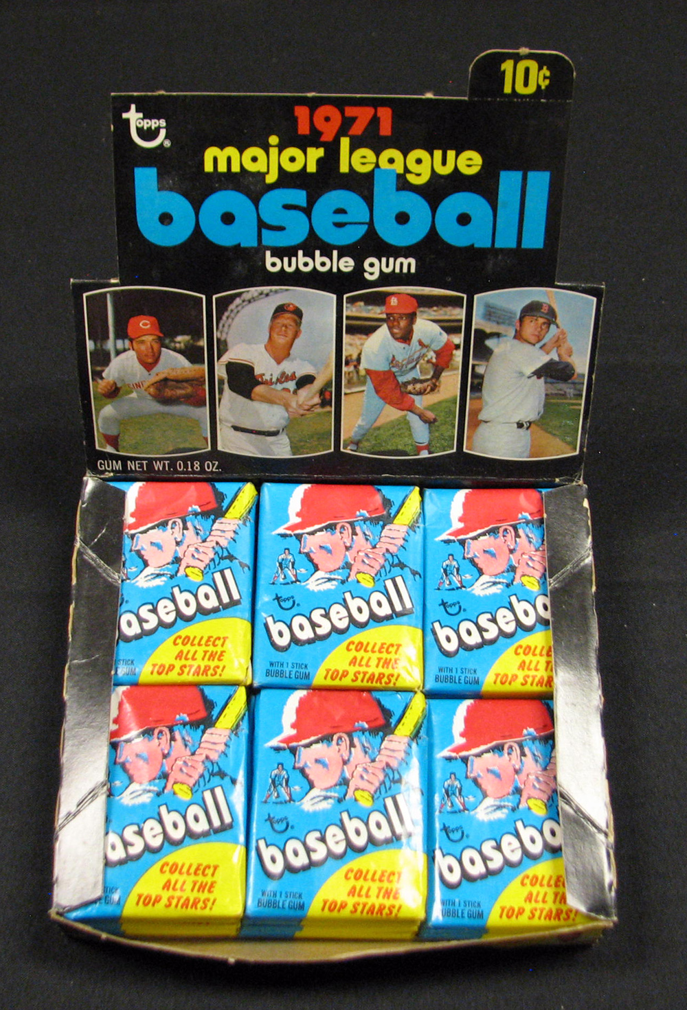 Lot Detail - 1971 Topps Baseball Nearly Full First Series Unopened Wax