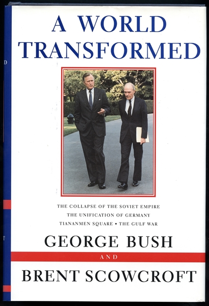 George H.W. Bush Signed Book