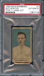 1920 W519-1 Numbered #1 Guy Morton PSA Authentic