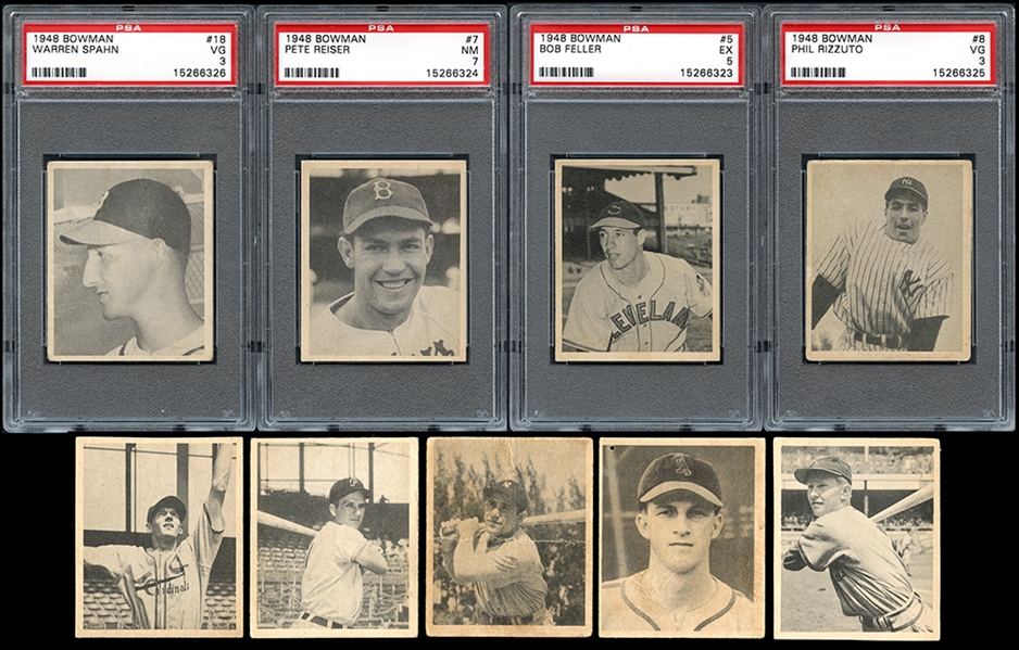 Lot Detail - 1948 Bowman Baseball Complete Set