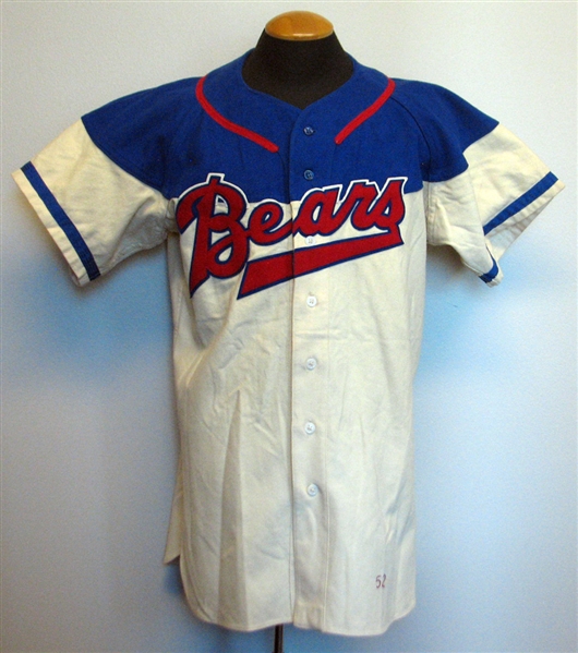 1952 Denver Bears "Strike Zone" Uniform Jersey and Pants