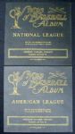 1922 E121 American Caramel Stars of Baseball American and National League Albums Group of (2)
