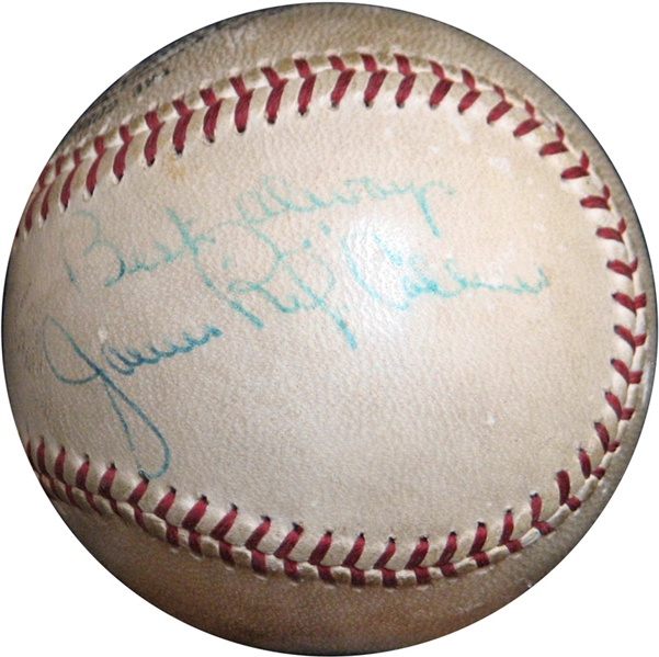 James "Rip" Collins Single-Signed ONL (Giles) Ball