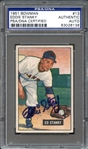 1951 Bowman #13 Eddie Stanky PSA/DNA Authentic