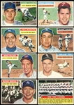 1956 Topps Group of (127) Different Cards Plus (24) Extras Loaded with Stars & HOFers