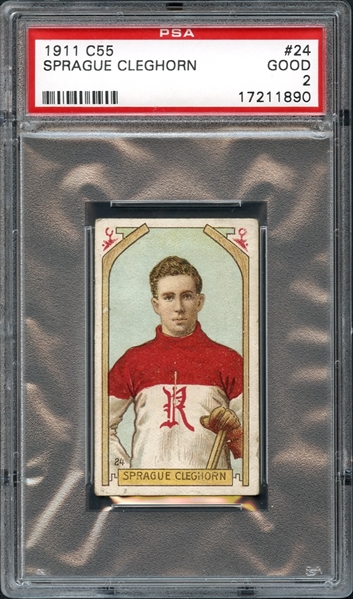 1911 C55 Sprague Cleghorn PSA 2 GOOD