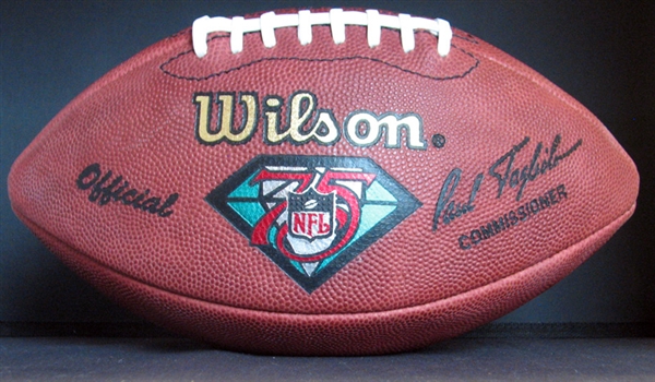 Wilson 75th Anniversary Commemorative Football #494/5000