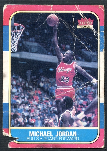 1986 Fleer #57 Michael Jordan 