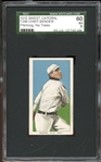 1909-11 T206 Sweet Caporal 350/30 Chief Bender No Trees SGC 60 EX 5