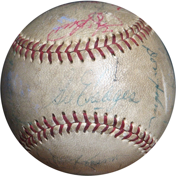 1971 New York Mets Team-Signed Baseball with (18) Signatures