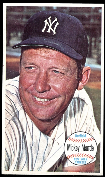 1964 Topps Giants #25 Mickey Mantle